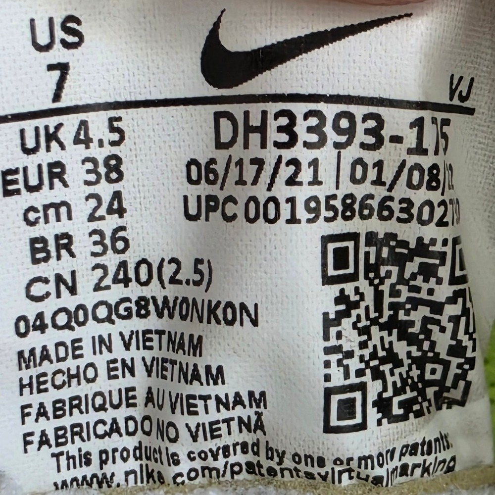 Nike Womens SuperRep Go 3 Flynet Next Nature Sneaker White green DH3393-175 Sz 7 - Picture 16 of 16